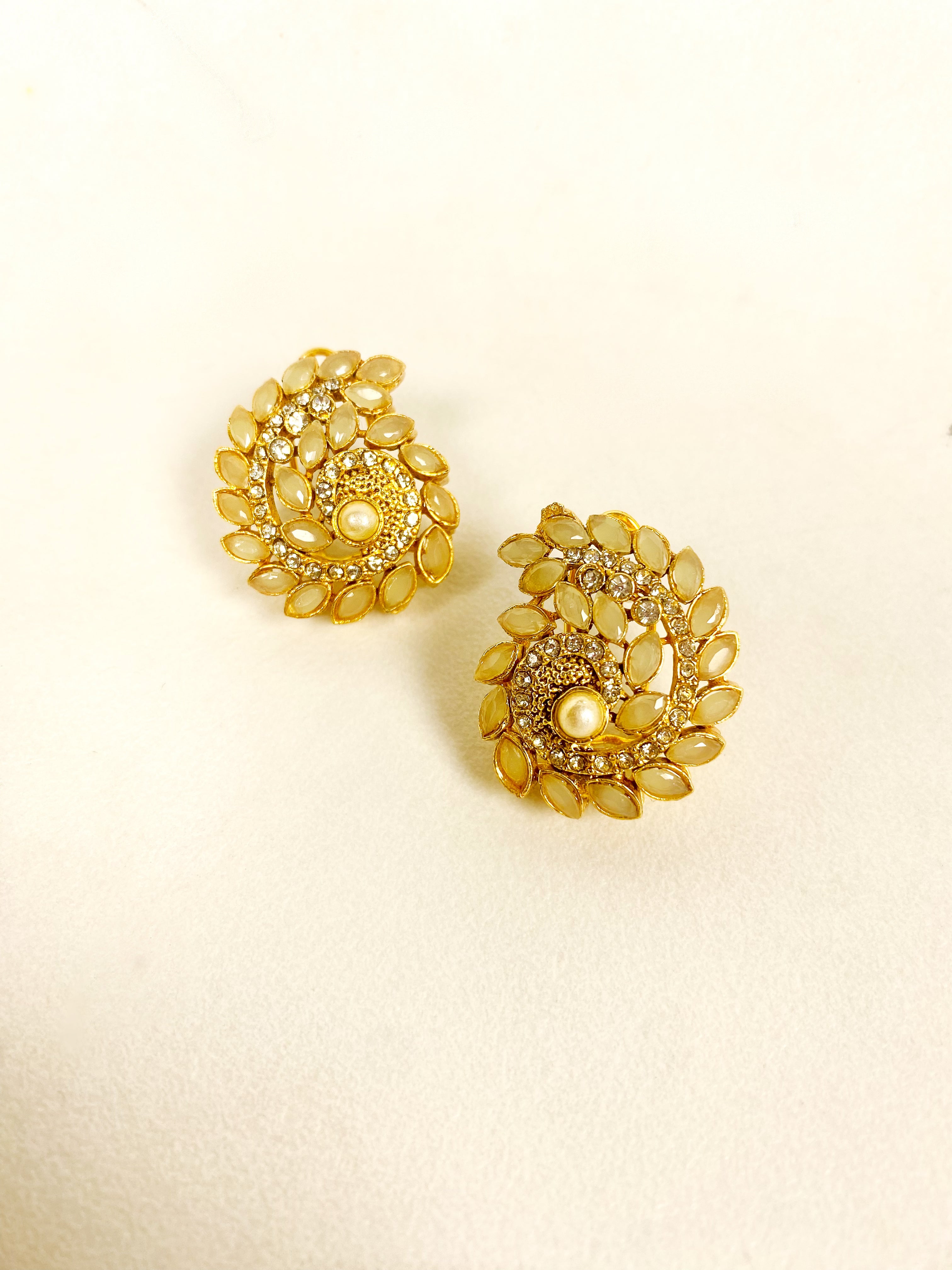 Almond Shaped Studs