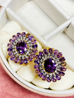 Round Studs- lavender